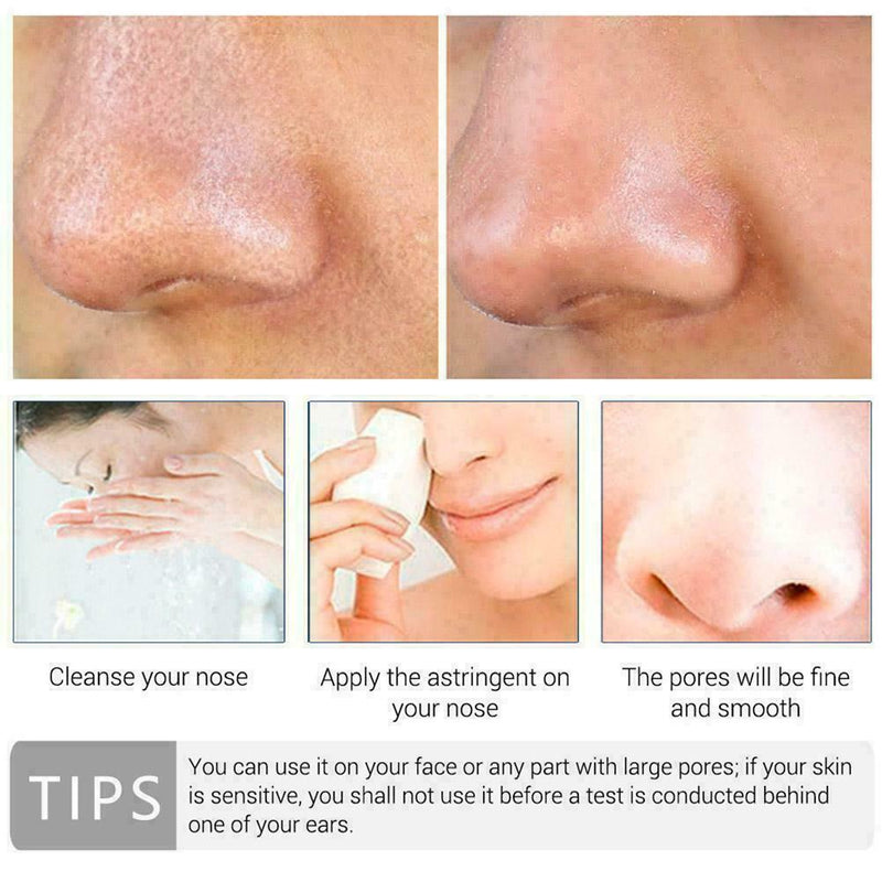 Shrink Pores Hyaluronic Acid liquid Face Serum Plant Womens F1H3 Care Skin R4F9