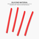 4pcs Outdoor Camping Silicone Hose Tube Cover Picnic Hiking Furnace Hose Pipe