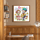 Partial Embroidery Love Song DIY Stamped Canvas 14CT Needlework Sets Home Decor