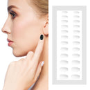 24pcs Glue On Fully Paste Artificial Nail Tips Solid Matte Frosted Manicure Tips