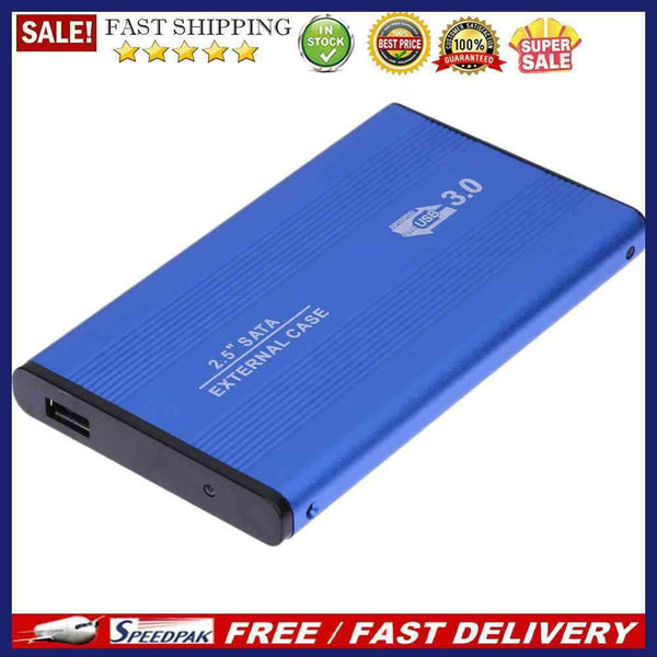 2.5 inch USB 3.0 SATA HD Mobile Hard Disk Case External SSD HDD Box Support 1TB