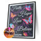 DIY Alphabet Letter Kit 5D Special Shaped Luminous Diamond Painting (X035) Newly