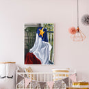 National Flag 5D DIY Diamond Painting Rhinestone Kit Full Round Home Decoration