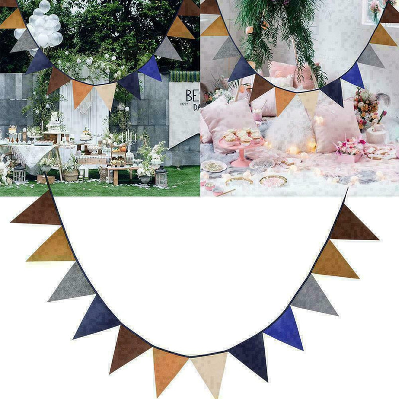 Rosgold Happy Birthday Bunting Banner Dekorationen Ballons Folie M0G7