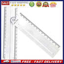 Portable Folding Geometric Drawing Ruler Math Measuring Tool for School Off