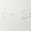Earring Gothic Shiny Ear Line Ear Stud Long Tassel Drop Earring Earrings Chain