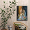 Paint By Numbers for Adults Beginner Elegant Girl Back Home Wall Bedroom Deco
