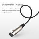 3.5mm Jack to XLR Cable 1.5m Male to Female Audio Cable for Mixer Microphon