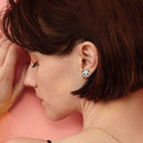 Animal Panda Stud Earrings For Women Alloy Earrings Fashion Jewelry Gift A0K2