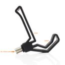 2pcs M3/8 Fishing Rods Rest Gripper Head Carp Fish Pole Holder Bracket Stand