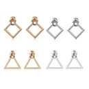 Fashion Square Ear Studs Boho Jewelry Triangle Dangle Drop Geometric Earrings