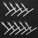 9x Understring Guitar Radius Gauge Measuring Tool for Electric Folk Guitar Bass