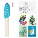 Electric Slotted Paper Craft Quilling Tool Origami Steel Curling I4R4 C2K9