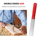 Woodworking Double Edge Gardening Saw Labor Saving Carpentry Trimming Cutters