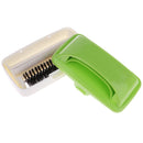 Handheld Carpet Brushes Table Sofa Bed Crumb Sweeper Roller Cleaner (Green)