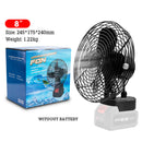 #A Portable Fan High Power Outdoor Desktop Cooling Fans for Makita Lithium Batte