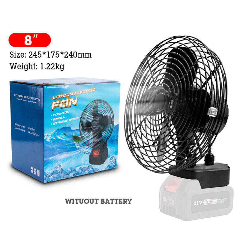#A Portable Fan High Power Outdoor Desktop Cooling Fans for Makita Lithium Batte