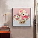5D DIY Full Drill Diamond Painting Flower Embroidery Craft Kits Bedroom Wall