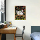 5D DIY Diamond Painting Chicken Full Round Drill Mosaic Art Picture Decor K