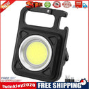 LED Keychain Flashlight USB 500 Lumen Outdoor Camping Working Light (Red)