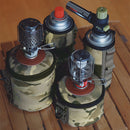 Camping Gas Tank Bag LPG Fuel Can Protective Sleeve MOLLE Tissue Bags (A) Newly