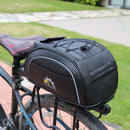 MTB Bike Reflective Rear Tail Rack Panner Carbon Fiber Waterproof Carrier Bags