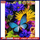 Diamond Painting 5D Flower Butterfly DIY Full Round Drill Mosaic Picture Craf