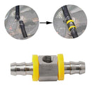 1/8-27NPT 3/8 Inch Car Fuel Pressure Gauge Sensor Auto Fuel Line Measure Ad