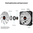 COOLMOON CPU Cooler ARGB 120mm 4 Pin Radiator PC Computer Case Cooling Fan