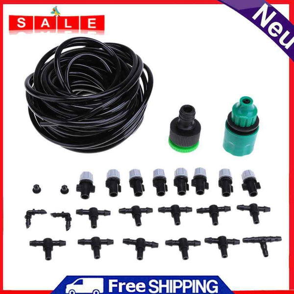Portable Mist Nozzle Tea Automatic Watering Kit Set Drip Watering