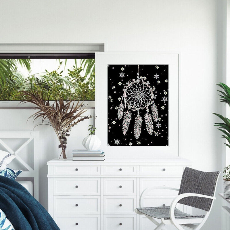 Rhinestone Drawing DIY Part Special Shaped Drill Diamond Painting Dreamcatcher