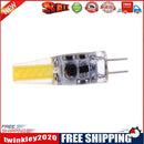 G4 2W 1505 AC 12V LED Dimmable COB Bulb White Silicone Light Lamp