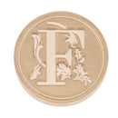 Ancient English Alphabet Letter Metal Seal Wax Stamps Sticks Candles Set (F