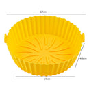 #A Silicone Air Fryer Tray Reusable Non-stick for Oven Microwave Cake Baking M