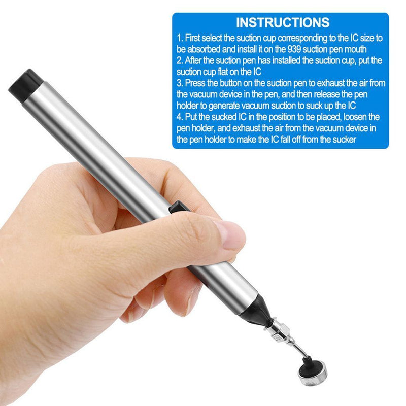 Desoldering Tool Tweezer Vacuum Sucking Pen Suction Sucker Pump IC SMD Remover