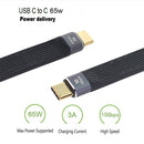 Type-C Male to Male 3.1 Gen2 10G Cable Laptop Notebook Data Transfer Wire