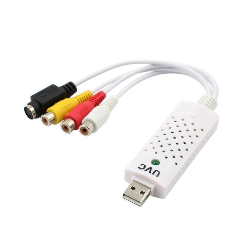 Converter Easycap Audio Video Adapter USB VHS to DVD Video Capture Win7/8 Newly