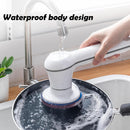 Electric Spin Scrubber Cordless Power Scrubber Shower Cleaning Brush Cleaner,