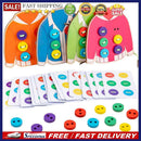 Beads Lacing Board Wooden Toys Kindergarten Montessori Educational Toys for Kids