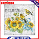 5D DIY Diamond Painting Flowers Birds Full Round Drill Mosaic Art Home Picture