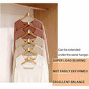 6pcs Clothes Hanger Connector Hooks Clothes Hangers Space Organizer Save D5Q8