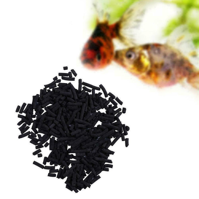 100g Activated Carbon Charcoal Pellets For Aquarium Filt Saltwater P5R7 U6Y0