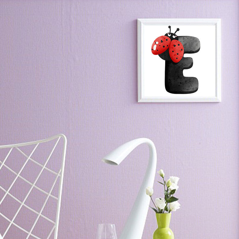 5D DIY Diamond Painting Kits Full Round Drill Ladybug E Mosaic Picture Wall Arts