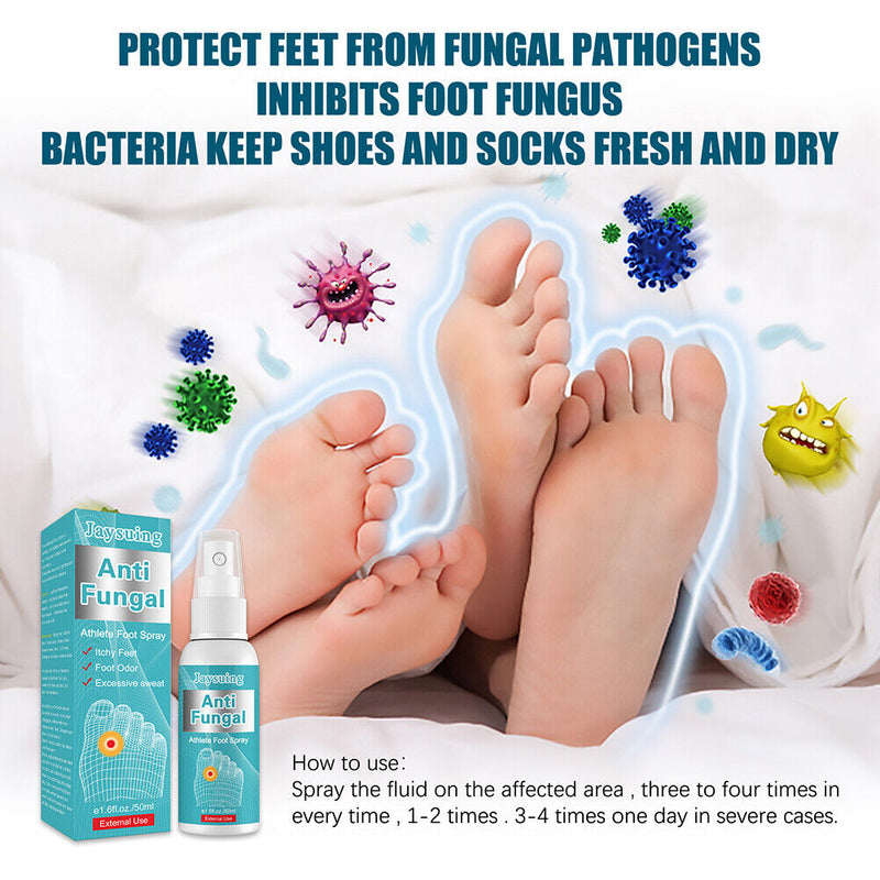 Anti Fungal Athlete Feet Spray Sterilize Infection Foot Toe Paronychia Treatment