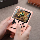 Pocket Handheld Game Console Gamepad 500 Video Games Player Gift (Pink) Newly