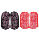 Tourmaline Self Heated Socks Winter Magnetic Therapy Warm Socks (Red)