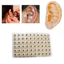 60x Ears Massage Stickers Ear Point Massage Needle Patch Auricular Theray