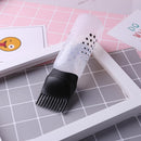 50oz Empty Hair Dye Applicator Brush Bottle Color Dispensing Comb (Black) Newly