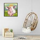 5D DIY Diamond Painting Cattle Full Round Drill Mosaic Rhinestone Picture Decor