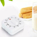 60Minutes Kitchen Timer Count Down Alarm Reminder White T7 S7H4 7Y9I V8K7